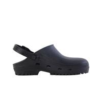 REPOSA Max - Sabot Femme et Homme Léger, Antichoc en Caoutchouc, Sabot Femme Medical Infirmière Unisex, Anatomique, Sangle Rabattable - Chaussure Médicale et Sanitaire avec SRC Semelle Antidérapante