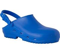 REPOSA Safe - Sabot Femme et Homme en Caoutchouc, Sabot Femme Medical Infirmiere Unisex avec Sangle Rabattable et Embout de Sécurité en Acier - Chaussure Medicale et Sanitaire Anatomique et Antichoc