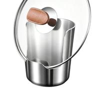 Repose-couvercle et cuillère Support Vertical Multifonction En Acier