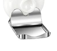 Repose-cuillère Grille en acier inoxydable avec porte-couvercle de | Repose-spatule pour café restaurant bar comptoir salle à manger