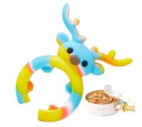 Repose-cuillère multifonction anti-brûlure et débordement | Gadgets de cuisine en silicone pour ustensiles de cuisine, cuillères, pour cuisinière, usage domestique