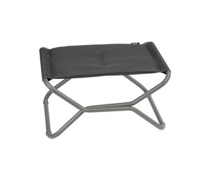 Repose-jambes/tabouret Matelassé Pliant - Next - Becomfort® - Gris Dark Grey - Lafuma Mobilier