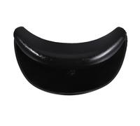 Repose-nuque en Silicone pour Bac Shampoing, Salon, Noir | Coussin Antidérapant 1 Pièce, pour Cuvette et Lit Lavage, Usage Pro Chez Barbiers et Maison