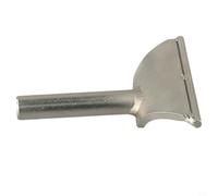 Repose-outil de tour concave avec tige de 16 mm pour tournage du bois midi, base de support en acier inoxydable 304 antirouille pour poteau pour tour de travail des métaux à petite échelle, argenté