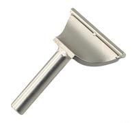 Repose-outil de tour de 8,9 cm avec tige de 16 mm/support concave en acier inoxydable/pour tours de tournage à bois/poteau antirouille résistant à l'usure/pour machines midi et petite échelle