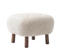 Repose pied ATD1 structure noyer WxDxH 53x53x38cm