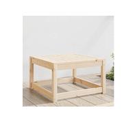 vidaXL Tabouret de jardin en pin massif