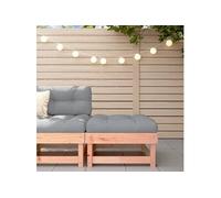 vidaXL Tabouret de jardin en bois massif de douglas
