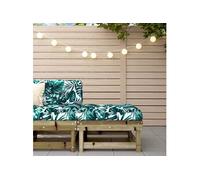 vidaXL Tabouret de jardin en pin imprégné
