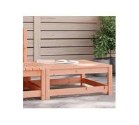 vidaXL Tabouret de jardin Repose-pied 70x70x30 cm bois massif Douglas