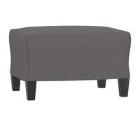Repose-pied Gris 60x50x41 cm Similicuir