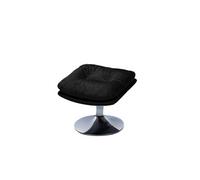 Repose pied Magnum Noir Chrome - - Noir - Tissu