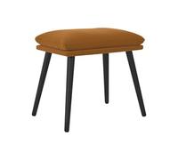 vidaXL Repose-pied Marron 45x29,5x35 cm Velours