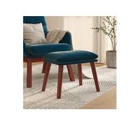 vidaXL Repose-pied - Bleu