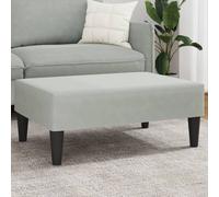 Repose-pied Tabouret de Canapé Pouf Salon Intérieur Vert Foncé Velours vidaXL