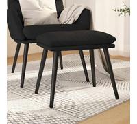 Repose-pied Tissu Rouge Bordeaux 45x29,5x35 cm Pouf Tabouret de Salon vidaXL