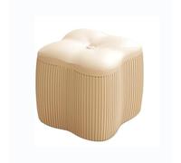Repose-pieds ergonomique avec cadre de surface pour canapé, salon, balcon, dortoir, design blanc moderne pour plus de confort et de style