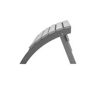 VEVOR Repose-pieds pliable Adirondack 54,7x48x37,7 cm PEHD, résistant aux intempéries, Gris