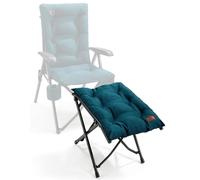 Repose-pieds pliable - Ergonomique - 63 x 46 x 47 cm - Coussin
