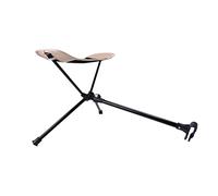 Repose-pieds pliable rétractable Beige 15 x 38 x 28 cm