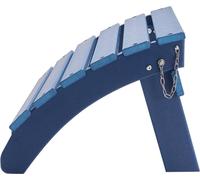 Repose-pieds pliant Adirondack 18,7 L x 18,9 l x 13,8 H pouces HDPE Bleu