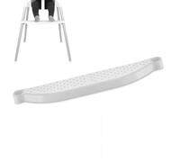 Repose-Pieds pour Chaise Haute, Repose-pieds Réglable Antidérapant pour Chaise Haute pour Bébés, Repose-pieds Compatible avec IKEA Antilop Chaise Haute (Blanc)