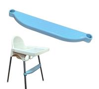 Repose-Pieds pour Chaise Haute, Repose-pieds Réglable Antidérapant pour Chaise Haute pour Bébés, Repose-pieds Compatible avec IKEA Antilop Chaise Haute (Bleu)