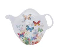 Repose Sachet de thé - Motif Groupe de Papillons Multicolores Volant Ensemble - mélamine de qualité