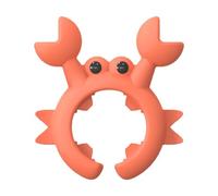 Repose-spatule en silicone - Support de spatule pour poêle | Repose-cuillère en silicone en forme de crabe | Support de louche de comptoir | Support de spatule anti-débordement | Gadget de cuisine