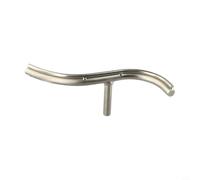 Reposoir Courbe pour Tour à pour bois 16mm, Acier Inoxydable | Reposoir Outil Tour pour bois,Support Outil Courbe Bol, pour accessoire Tournage pour bois,Porte-Outil Acier