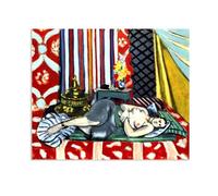 Reproductions de Tableaux CéLèBres impression sur toile Henri Matisse Odalisque avec jupe-culotte Art Mural Henri Matisse Sans cadre Décoration Murale Salon chambre à coucher 48x40cm Sans cadre