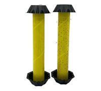 Repulseo® Piège à Mouches des Fruits [Made in UE], Anti Moucherons Intérieur, Attrape Moucherons Cuisine, Piege Mouchettes Fruits