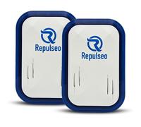 Repulseo® Répulsif à Ultrasons Anti Rongeurs V6 [MARQUE FRANCAISE] - Appareil Ultrasonique Anti Souris Rats Interieur - Lot de 2