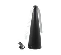Répulsif à mouches multifonctionnel rechargeable USB noir pour l'extérieur, protecteur alimentaire rotatif à 360° de type ventilateu