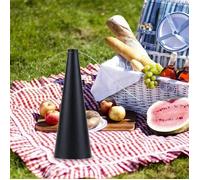 Répulsif à mouches pour cuisine extérieure, destructeur de mouches pour ventilateur de table, recharge USB noir