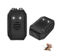 Répulsif à ultrasons contre les rongeurs pour moteurs de voiture, dissuasif de souris sous le capot avec lumières stroboscopiques LED, répulsif à fréquence variable pour souris, rats, écureuils
