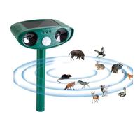 Répulsif à ultrasons pour chat de jardin - Répulsif solaire EPERSU avec détecteur de mouvement - Portée de 8 m - Répulsif efficace contre les chats, les martres, les oiseaux