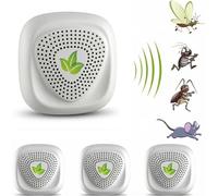 Répulsif à ultrasons - Répulsif électronique contre les insectes et les moustiques - Pour intérieur - Appareil de lutte contre les souris, les moustiques, les cafards