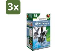 Répulsif anti-oiseaux en acier inoxydable, 1,5 m, lot de 3