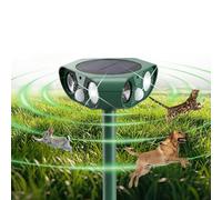 Repulsif Chat Exterieur, Repulsif Chat Solaire, Répulsif Chat Ultrason, Effaroucheur Chat, Anti Les Chats Chiens Oiseaux Renards Lapins Rongeur