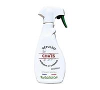 Répulsif Chats - Spécial intérieur & extérieur - 500 ML - Dissuasif - Mauvaises habitudes - Education -Anti Urine - Anti Griffe - Protection canapé, lit, Fauteuil, Plantes - Spray Vaporisateur