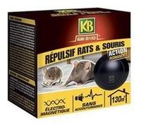 Répulsif rats et souris électromagnétique 130m² G