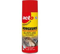 Répulsif rongeurs - ACTO - Huiles essentielles - Protège des rats, souris, martres, écureuils
