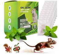 Répulsif Souris À La Menthe Poivrée Anti-Rongeurs Pour Voiture Et Maison Protection Naturelle 100% Sans Toxique