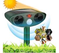 Répulsif souris Ultrason,Repulsif souris Solaire Répulsif Ultrason Anti Rongeurs avec Détecteur de Mouvement Étanche-1pcs