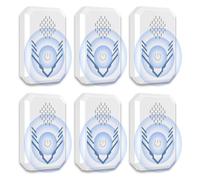 Repulsif Ultrason 6 pièces Anti Souris Rats Ultrason Anti Moustique sûr et econome en Energie pour Rat cafards moustiques nuisibles