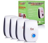 Répulsif Ultrason Souris,Ultrason Souris Et Rat Appareil Ultrason Anti Souris,Insectes Nuisibles,Lot de 4