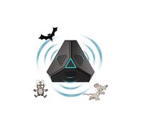 Répulsif ultrasons 360° anti-rongeurs + LED - efficace contre rats, souris, araignées et insectes