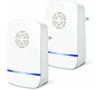 Répulsif Ultrasons, Repulsif Moustique, Repulsif Anti Mouches Electrique Appareil Répulsif Souris Interieur,(2 Pack)