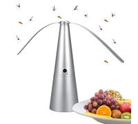 Répulsifs Anti-Mouches, Ventilateur Anti-Mouche, Fly repellents Répulsifs Moustiques De Table Repoussent Les Ventilateurs Chasse Mouche pour Camping, Pique-Nique, Barbecue, Jardin (1)
